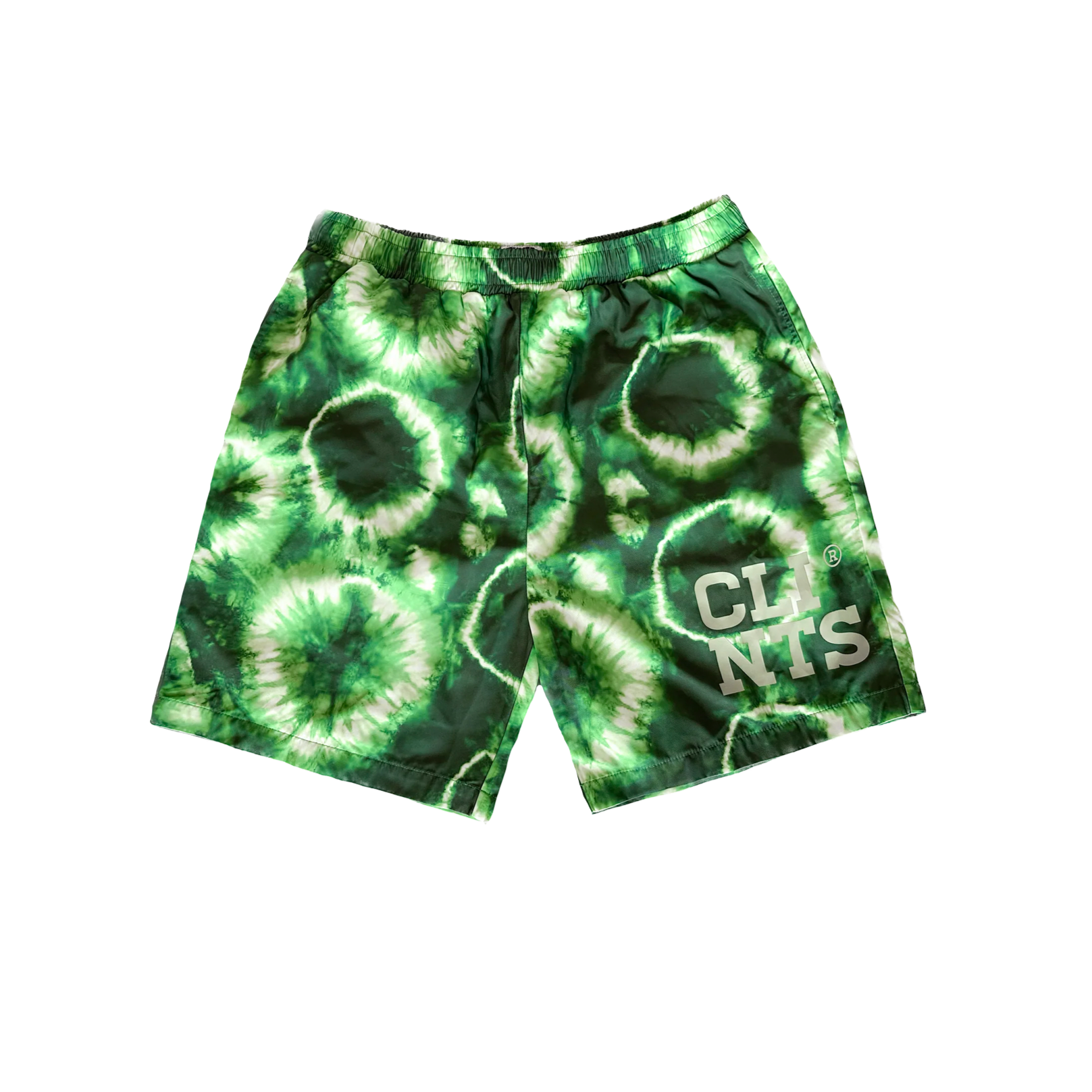 Tie Dye Shorts - Green
