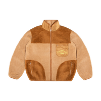 Sherpa Fleece - Brown/Beige
