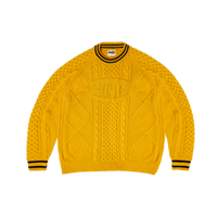 Clints Cable Knit - Yellow/Black