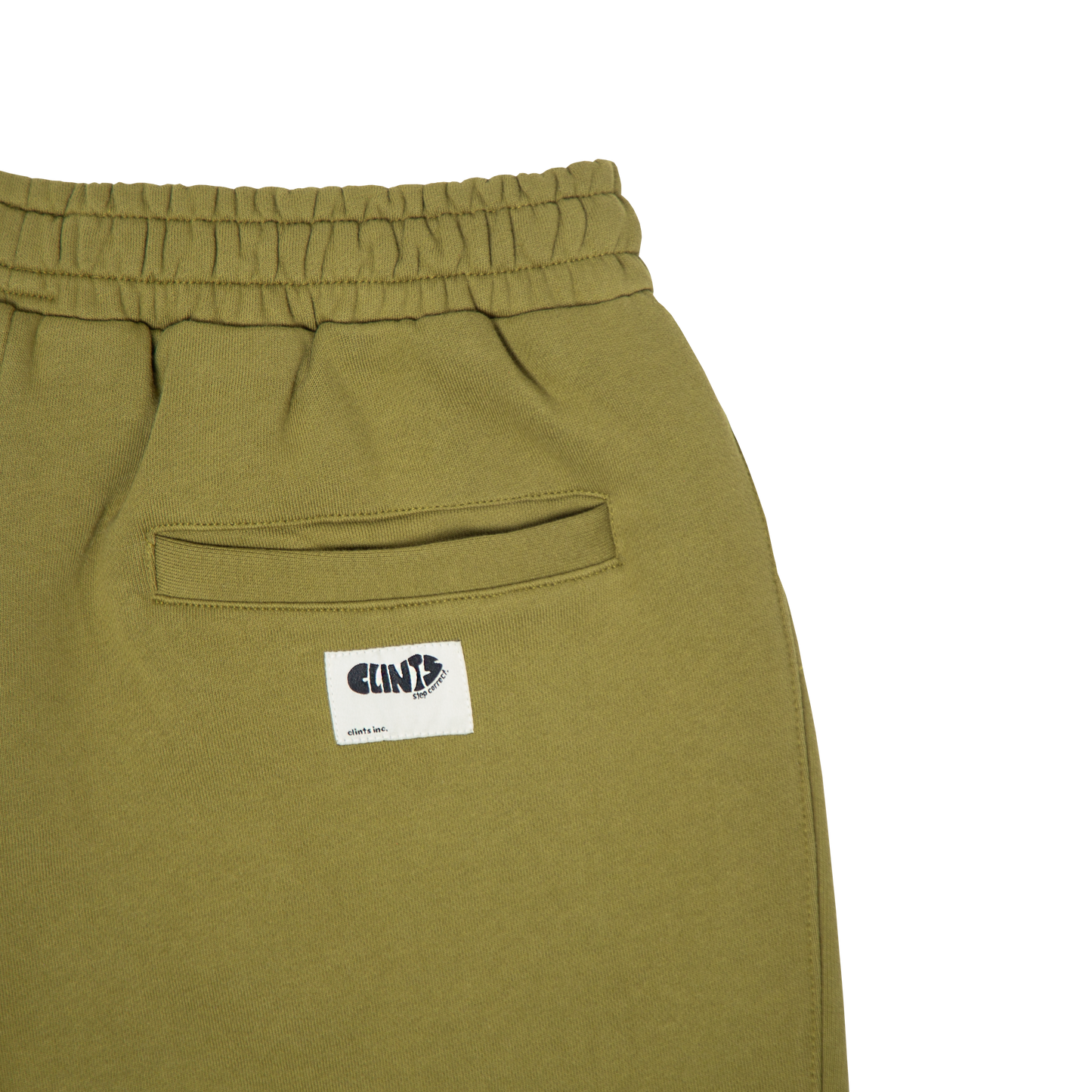 Ribbed Sweatpants  - Olive