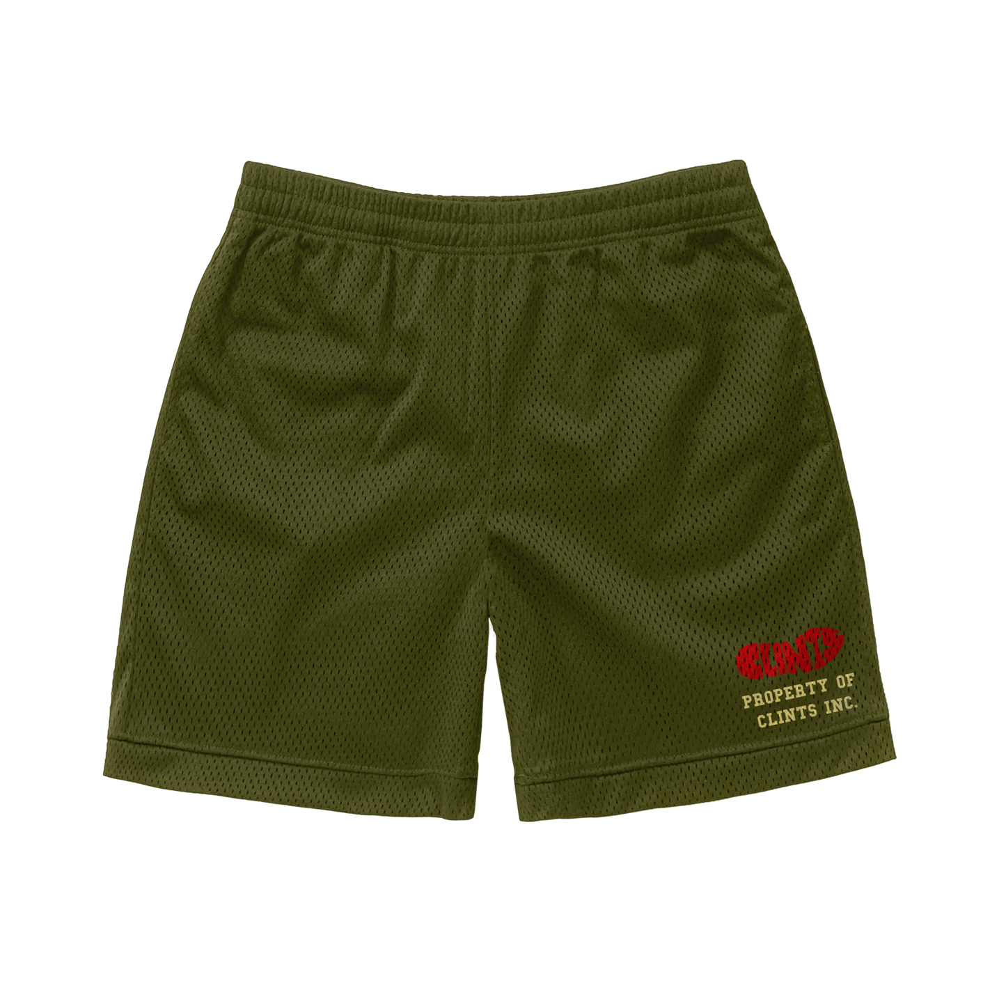 Mesh Shorts - Olive