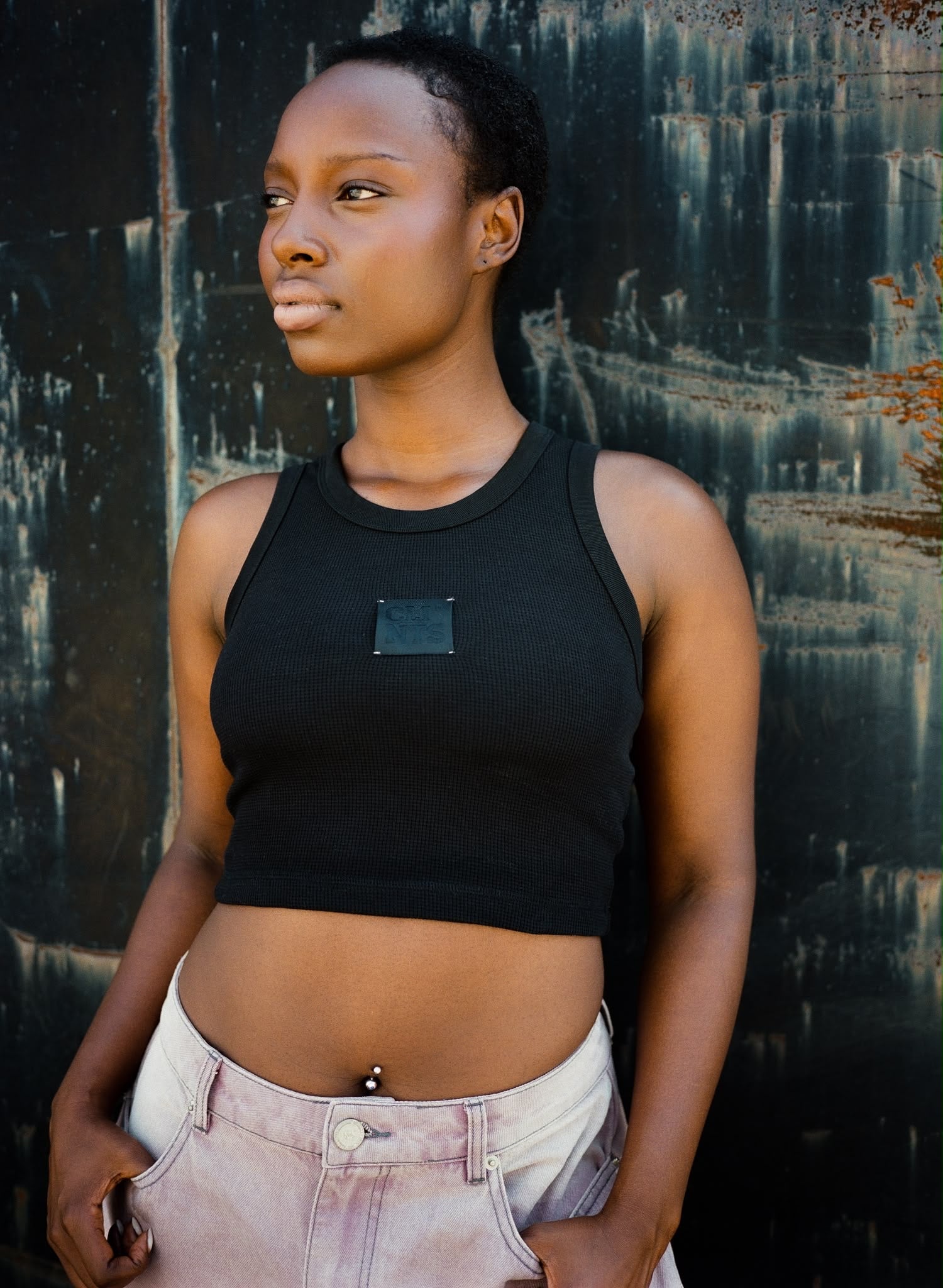 Baby tee - Black