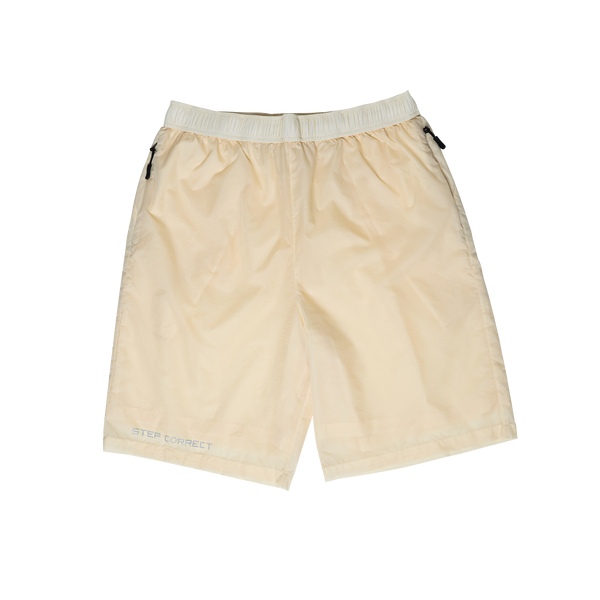 Translucent Tech Shorts - Ivory