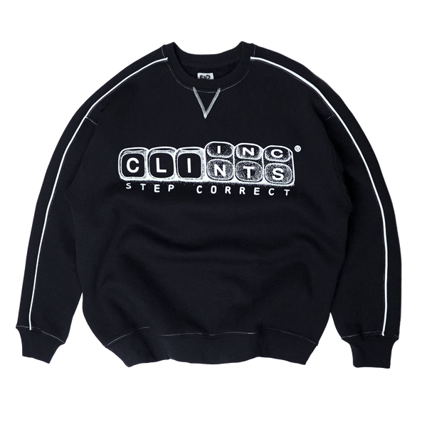 Graphic Sweater - Black