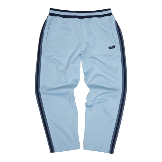 Athletic Gradient Poly Track Pant - Baby Blue