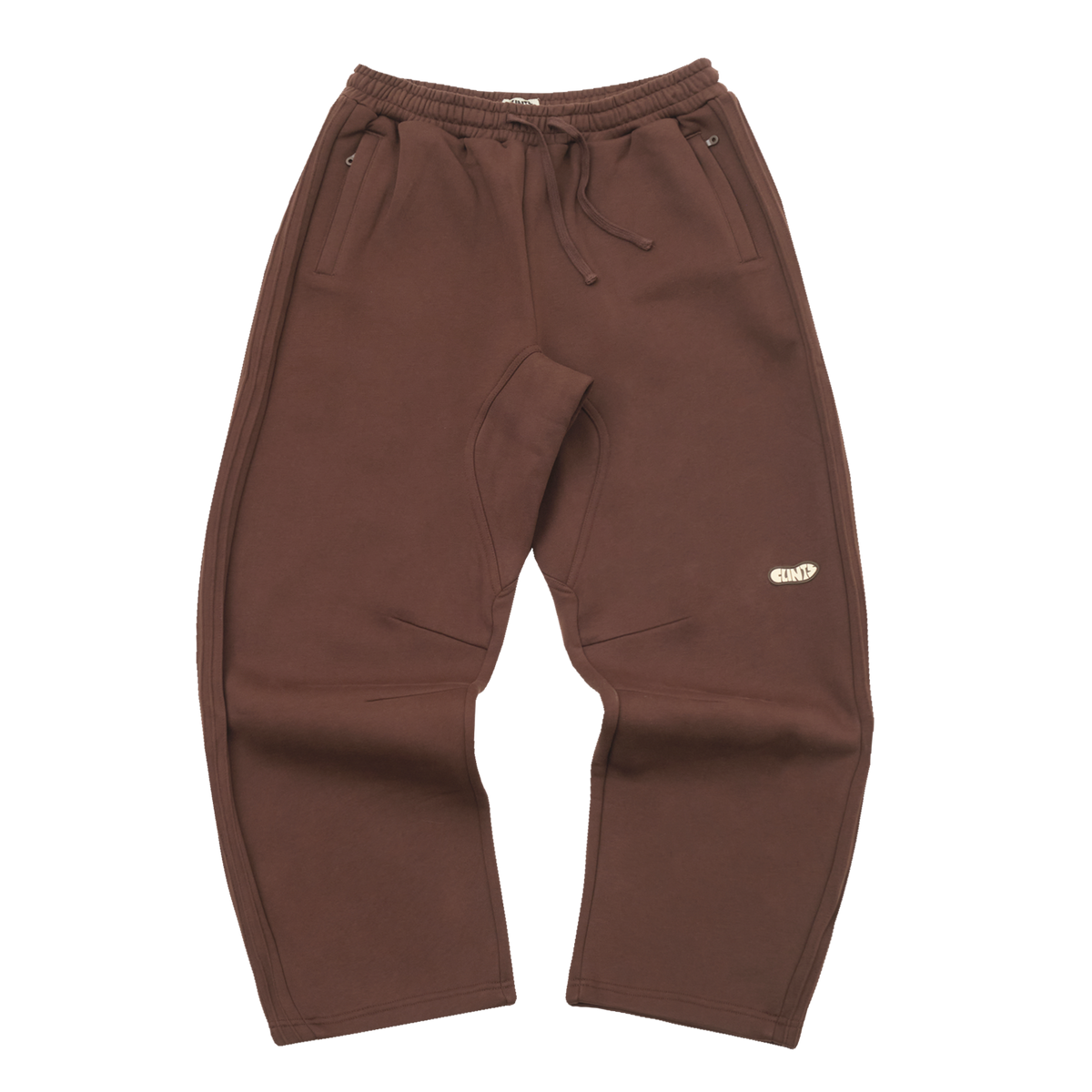 Pintuck Brown pants