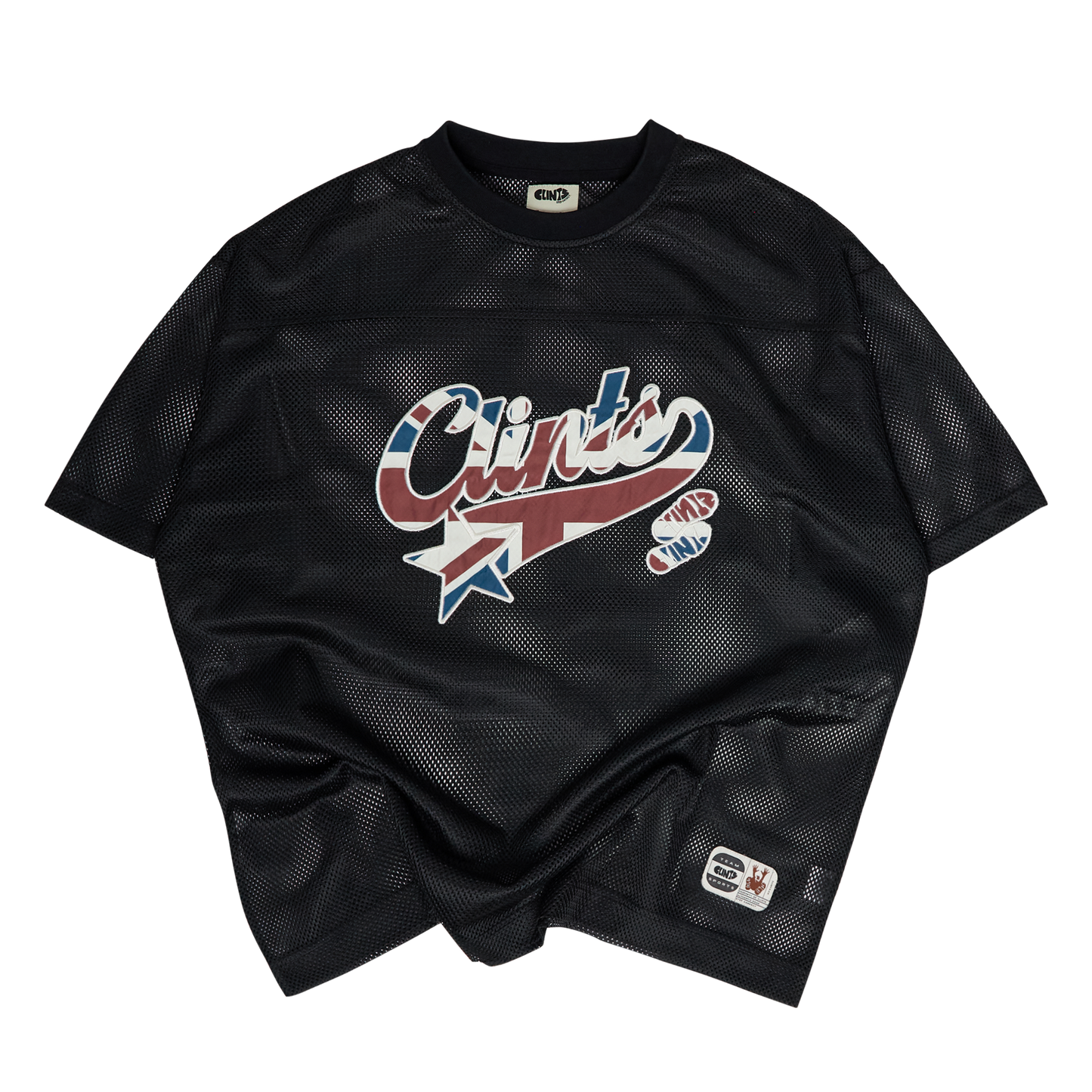 Mesh Flag Jersey - Black