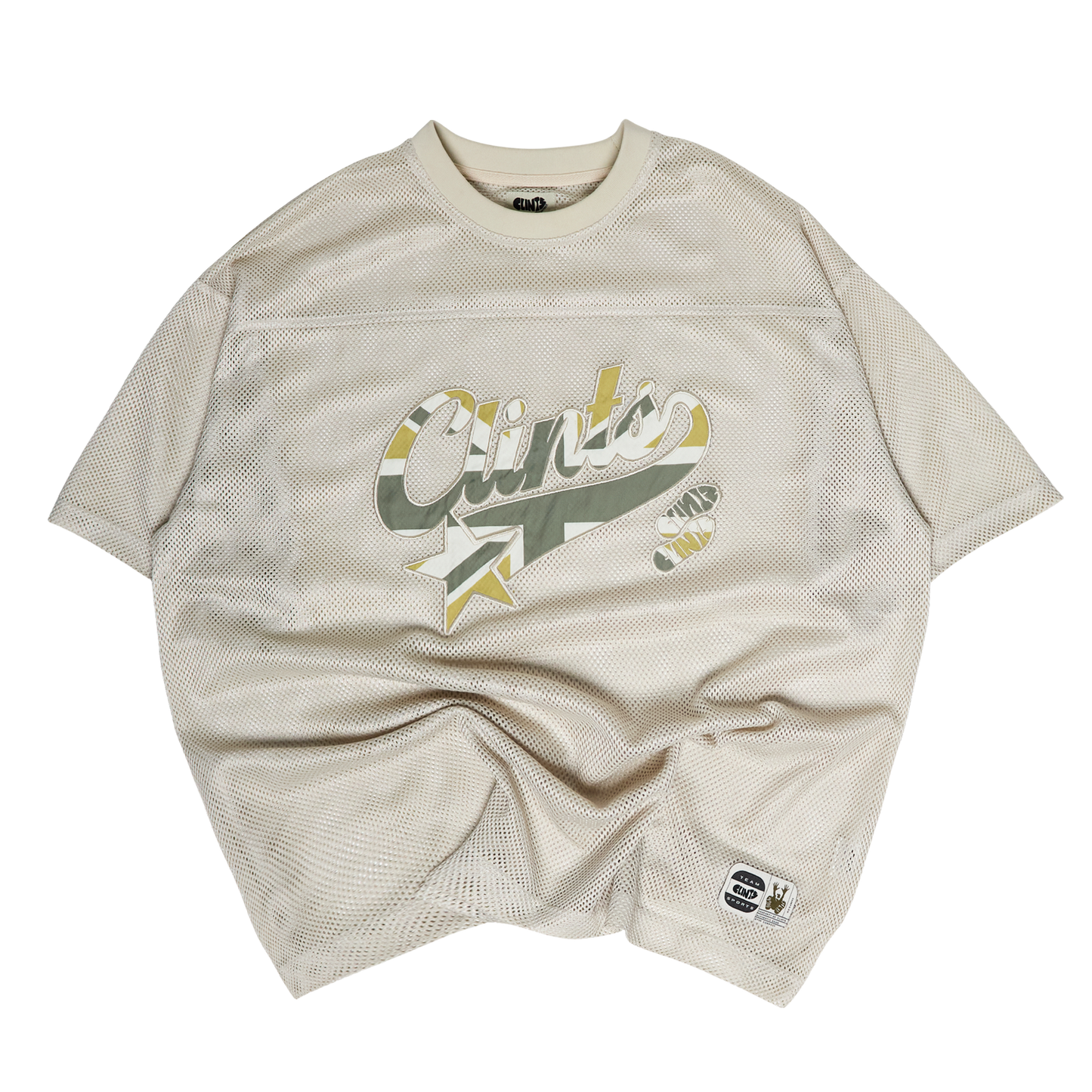 Mesh Flag Jersey - Ivory