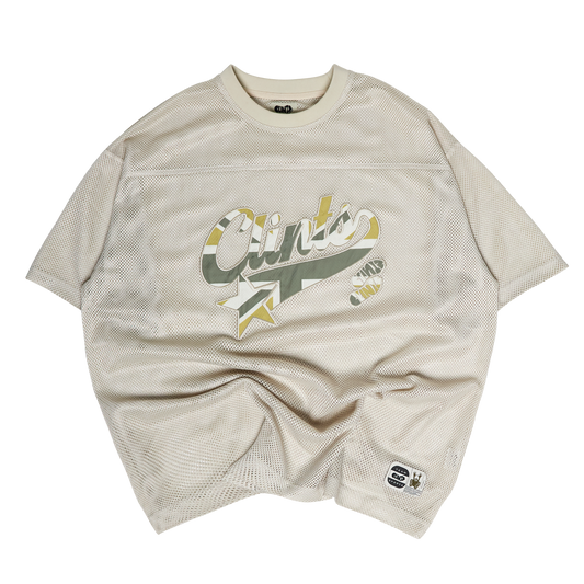 Mesh Flag Jersey - Ivory