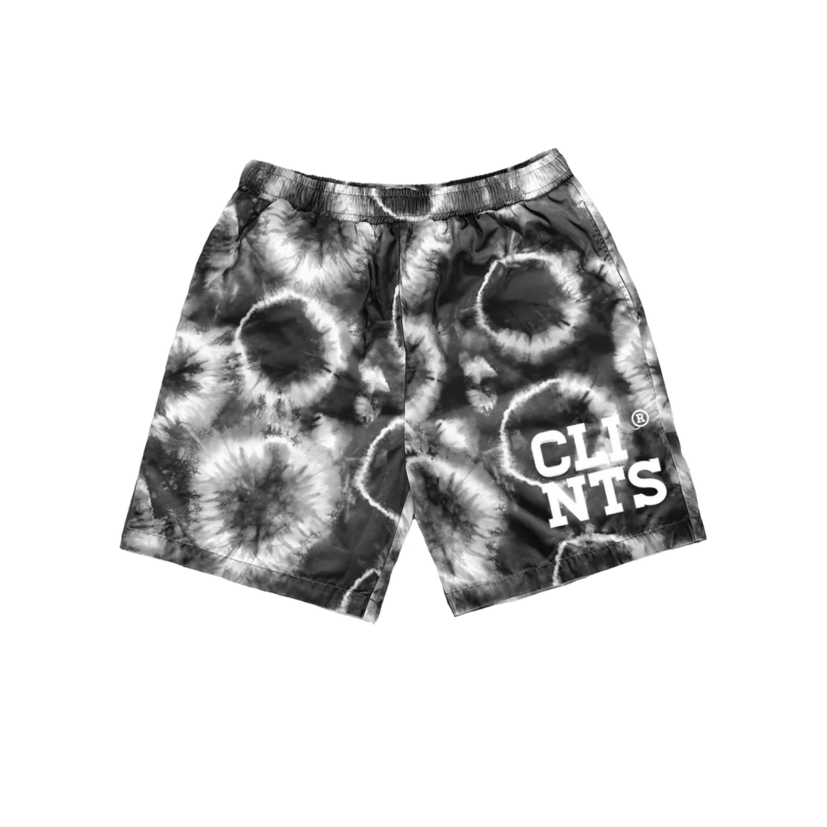Tie Dye Shorts - Black