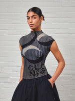 Pleated Crop Top