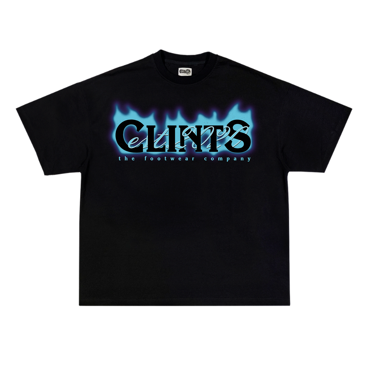 Blue Flame Tee - Heavyweight