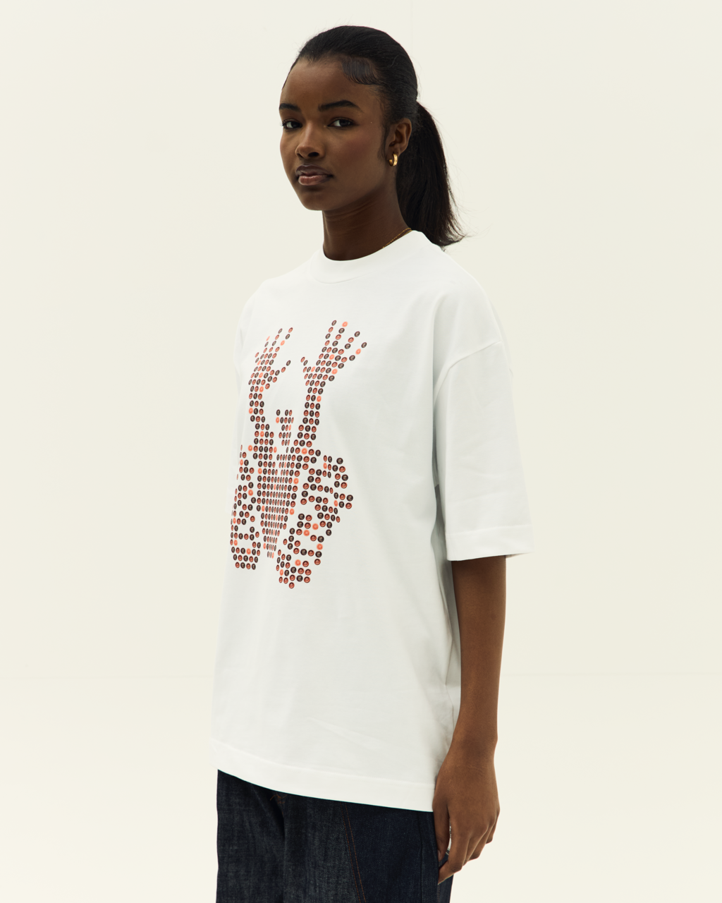 'Buttons' - Heavyweight Tee