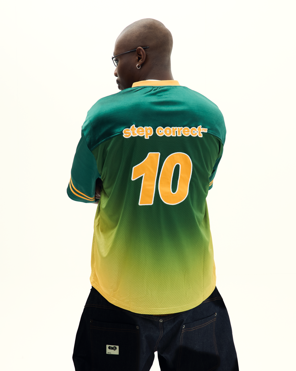 Gradient Jersey - Green/Yellow