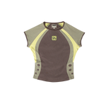 Contour Crop Top Green