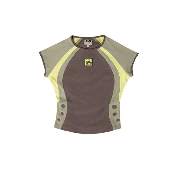 Contour Crop Top Green