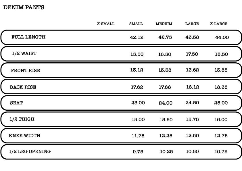 Washed Texas Denim - Grey