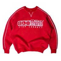 Graphic Sweater - Red
