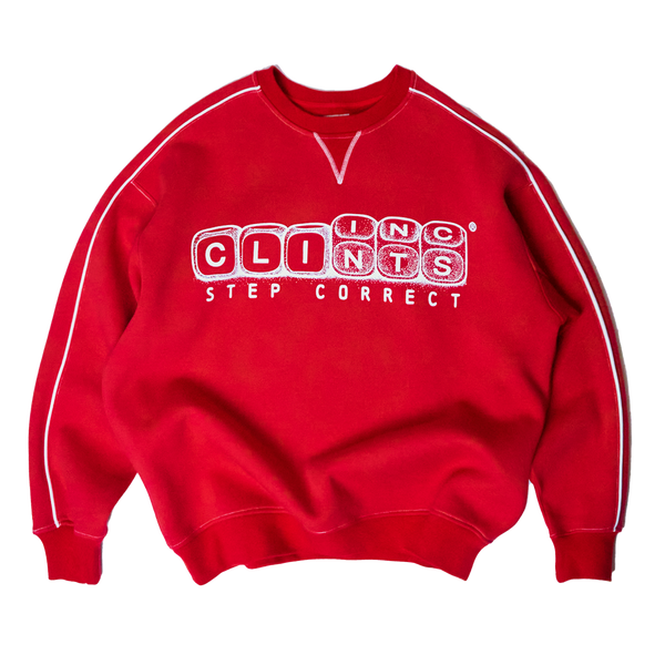 Graphic Sweater - Red