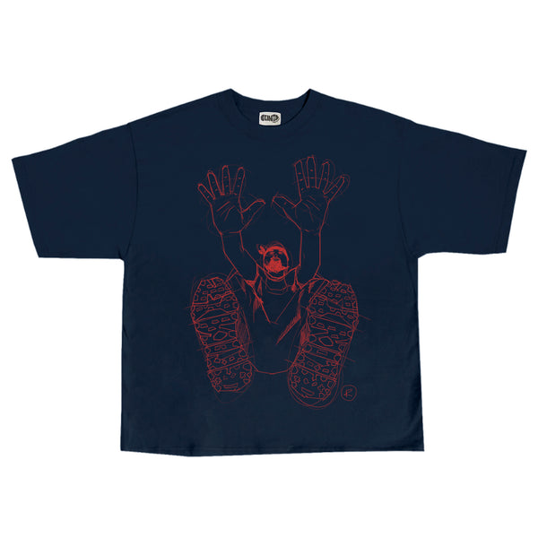 Drawn Stencil - Heavyweight Tee