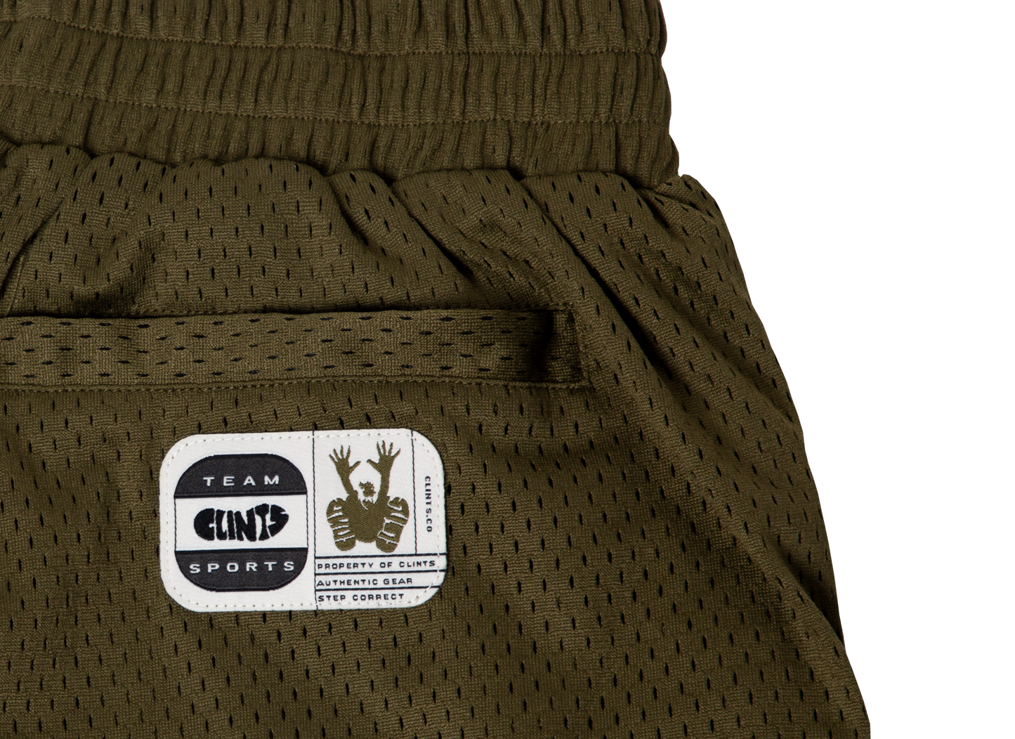 Mesh Shorts - Olive