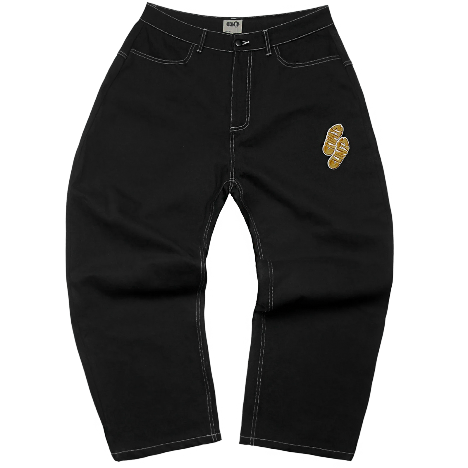 Phat Denim Pants - Black