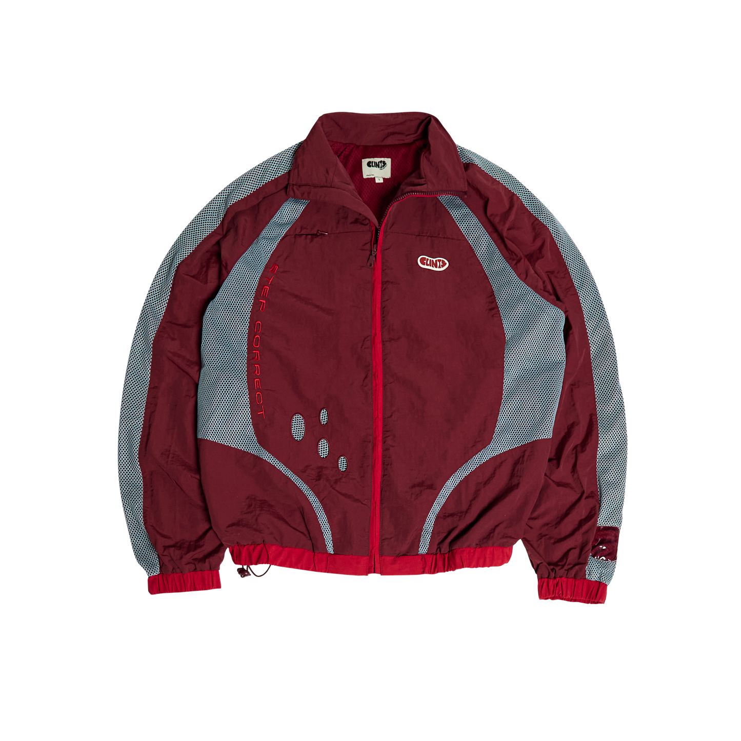 Fusion-Tec Jacket - Burgundy/Sky Blue