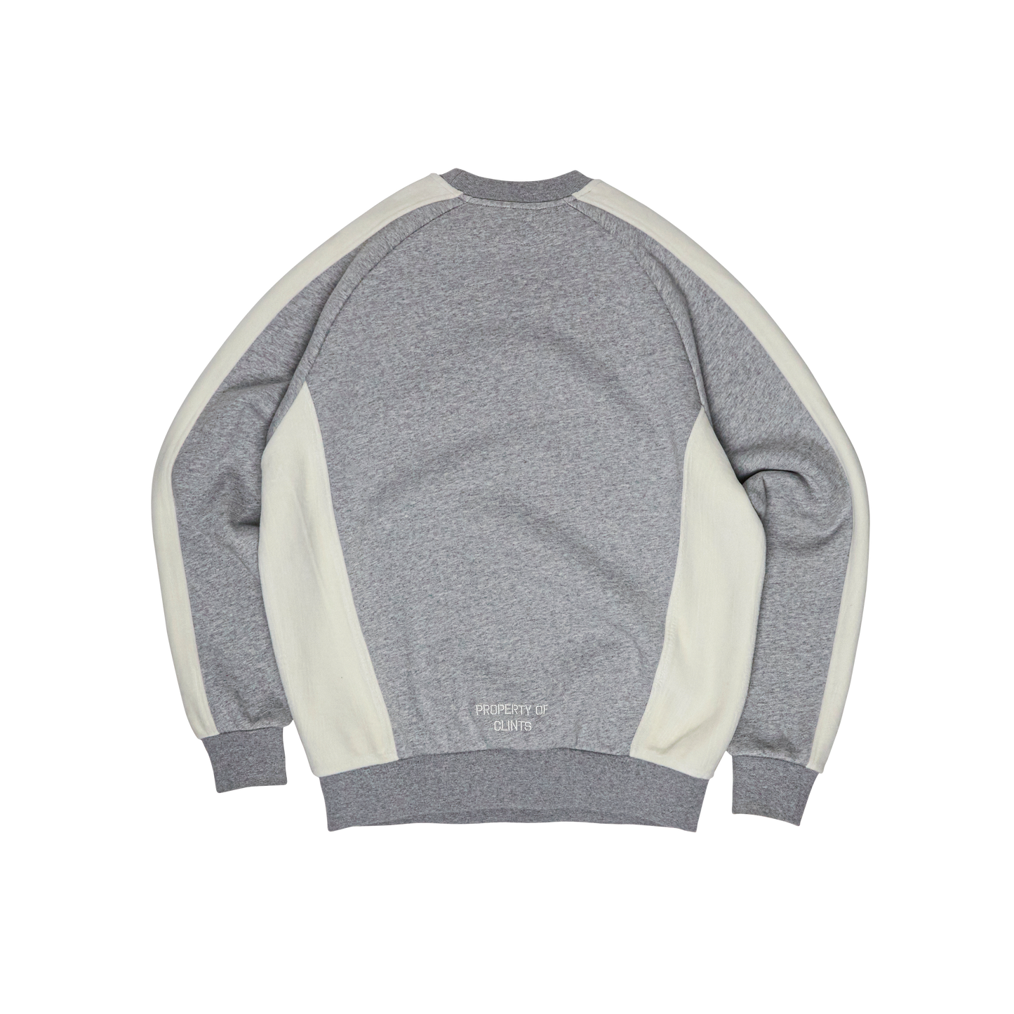 Fleece Panel Sweatshirt - Grey