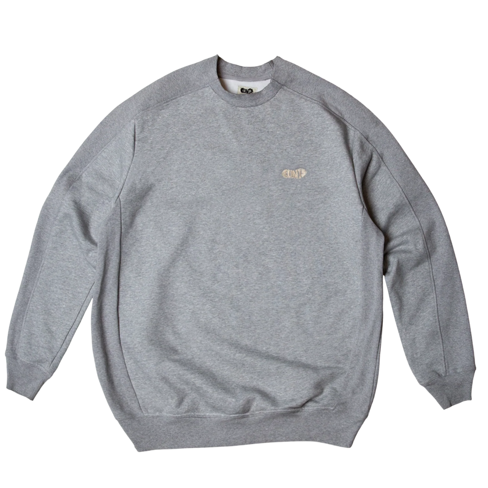 Ribbed Sweatshirt - Grey