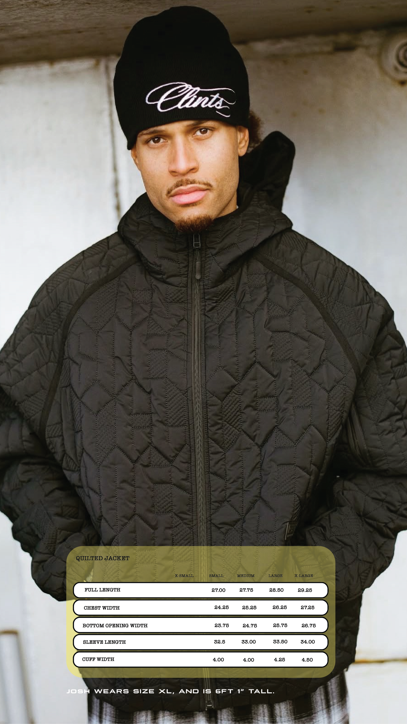 Quilted Puffer - Black