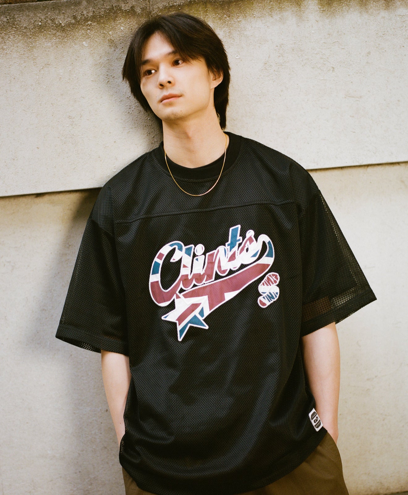 Mesh Flag Jersey - Black