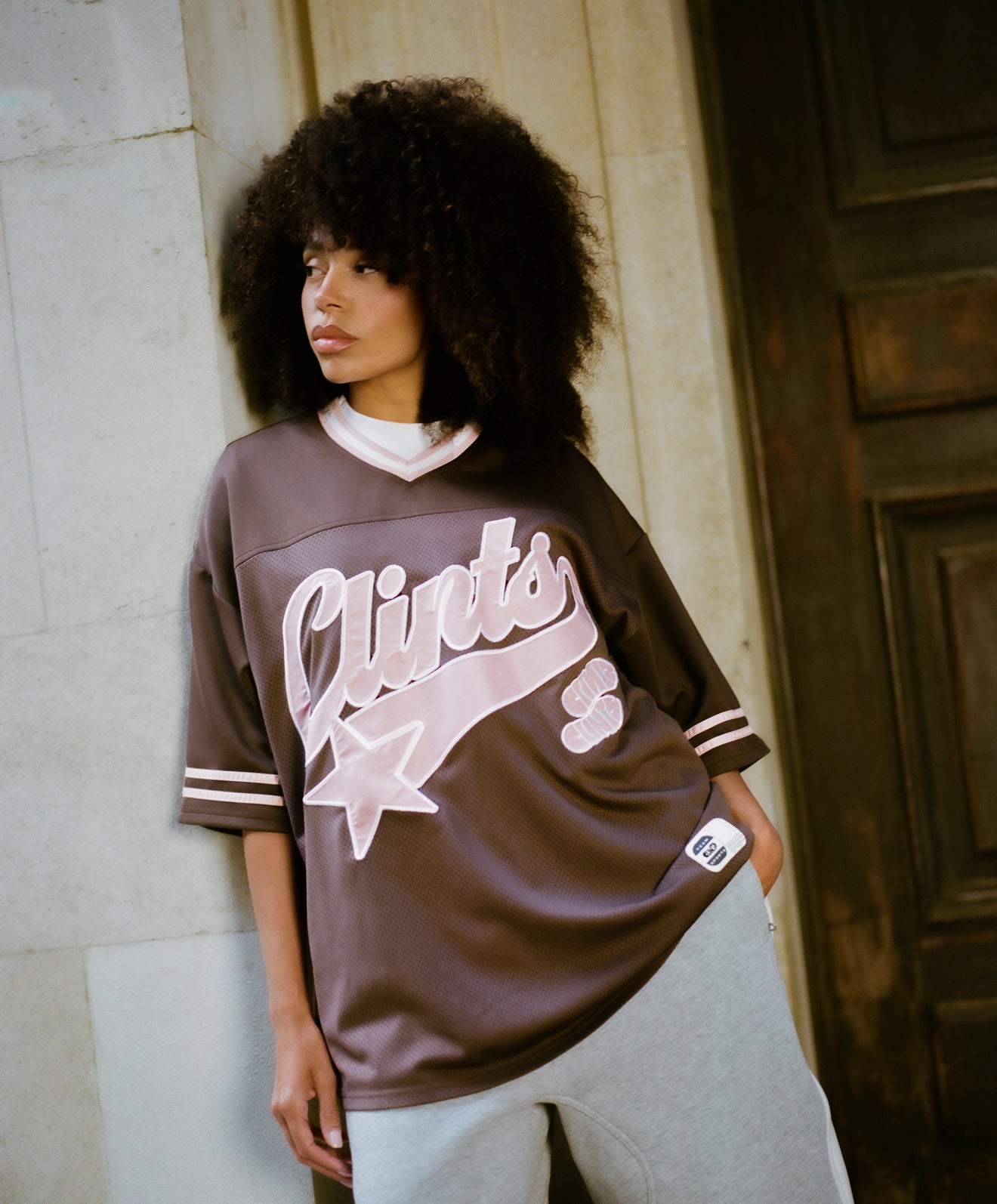 Jersey - Brown/Pink