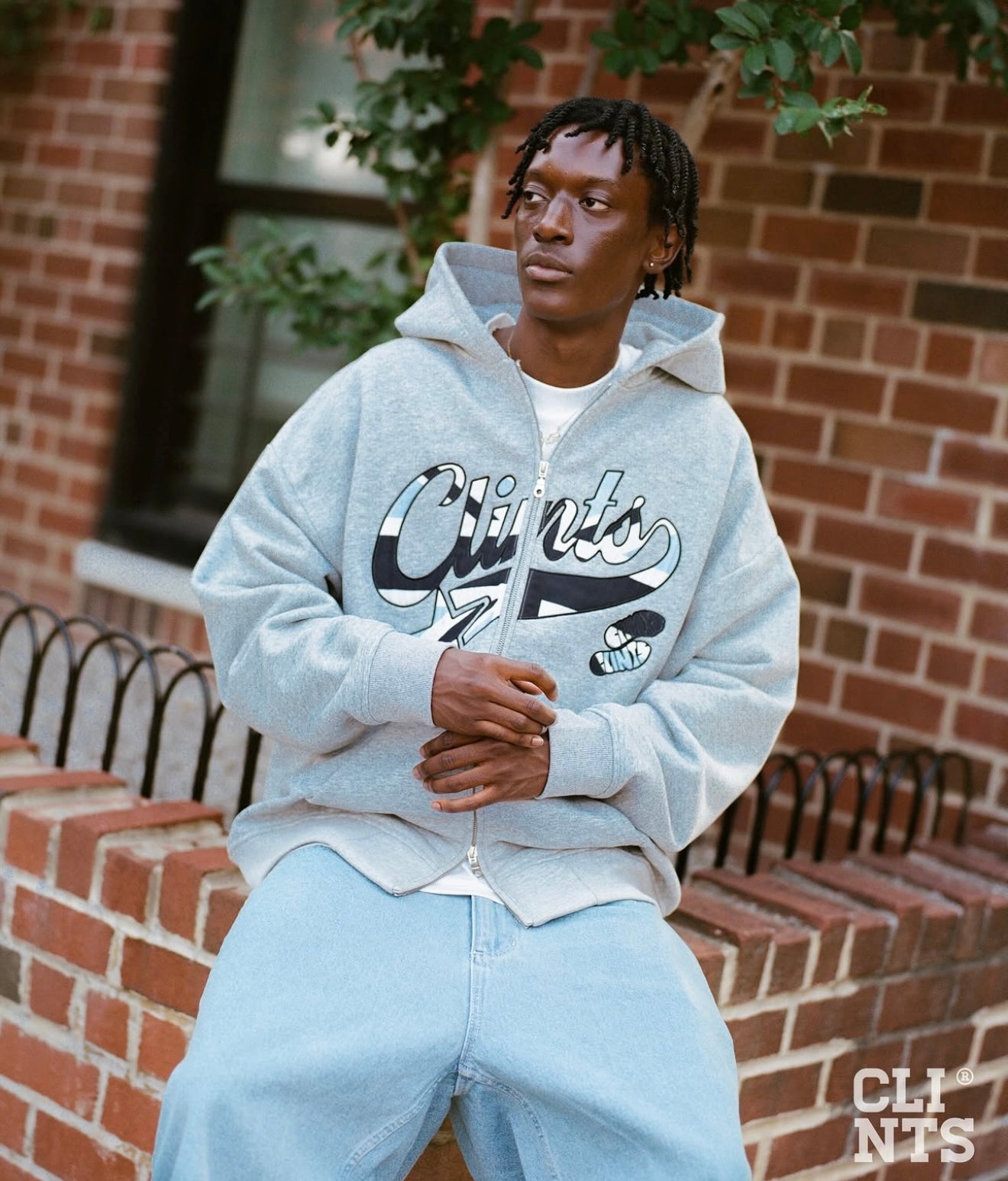 Flag Sweatpants - Grey