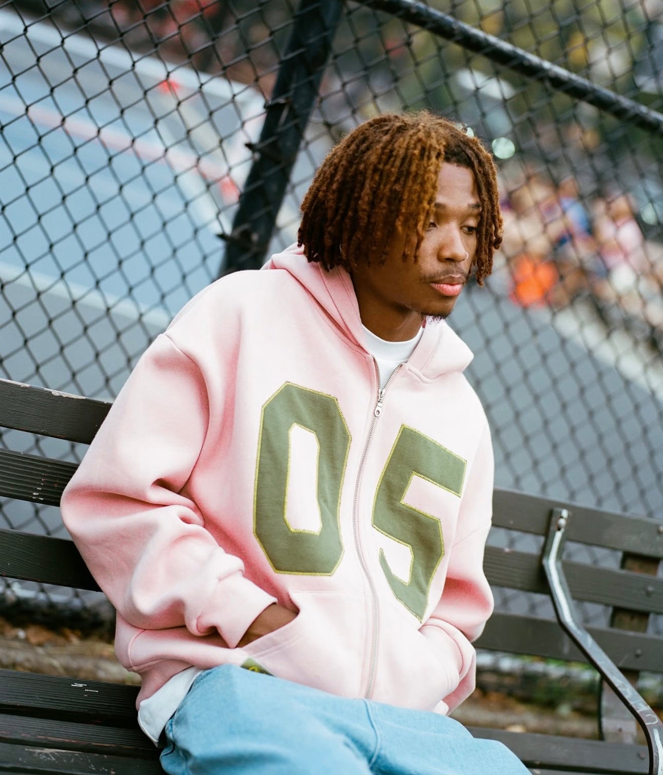 Anniversary Cotton Pant - Pink/Green