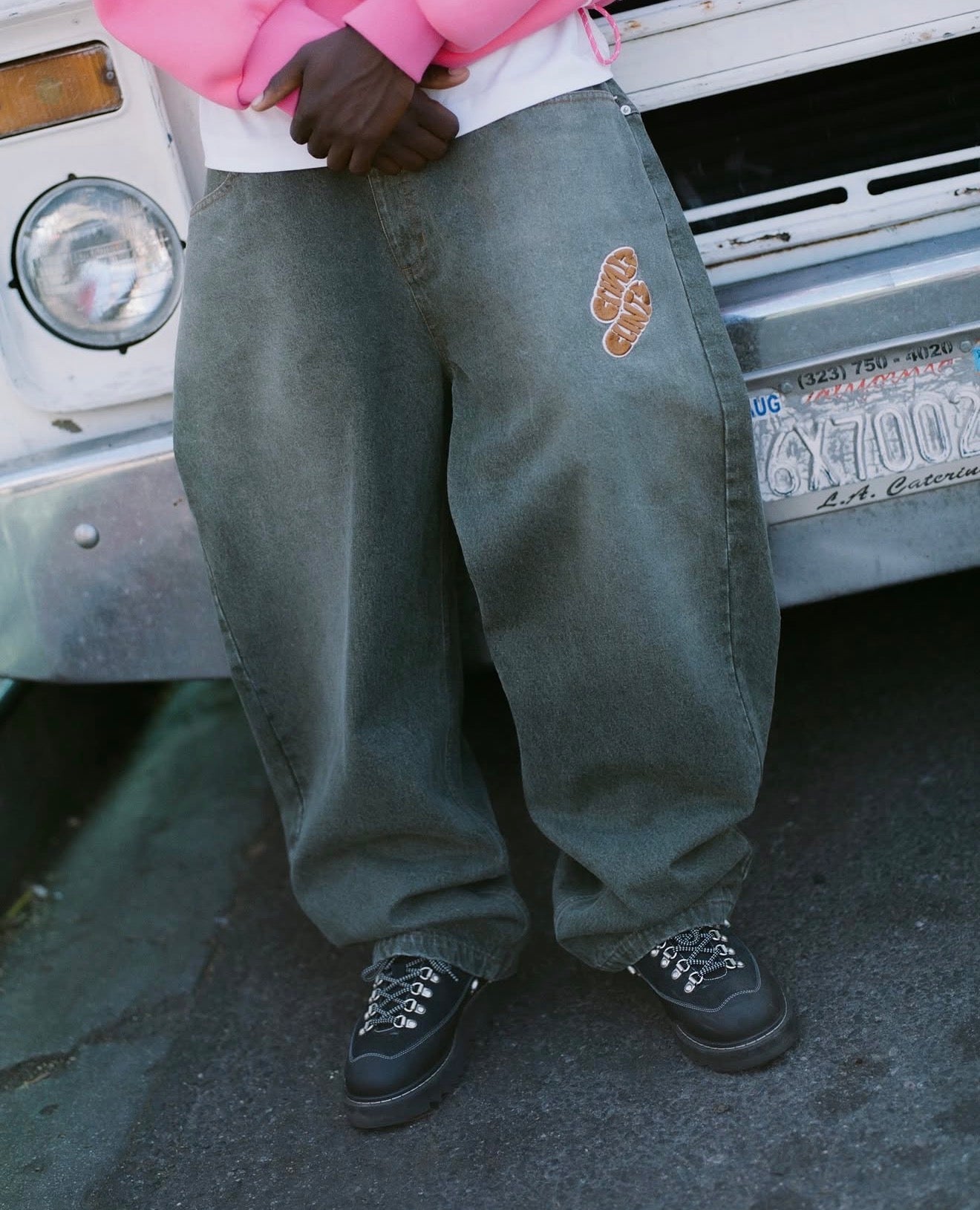 Phat Denim Pastel Green