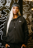 Dot logo Tech Jacket - Black