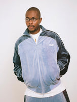 Velour Trackpant - Blue