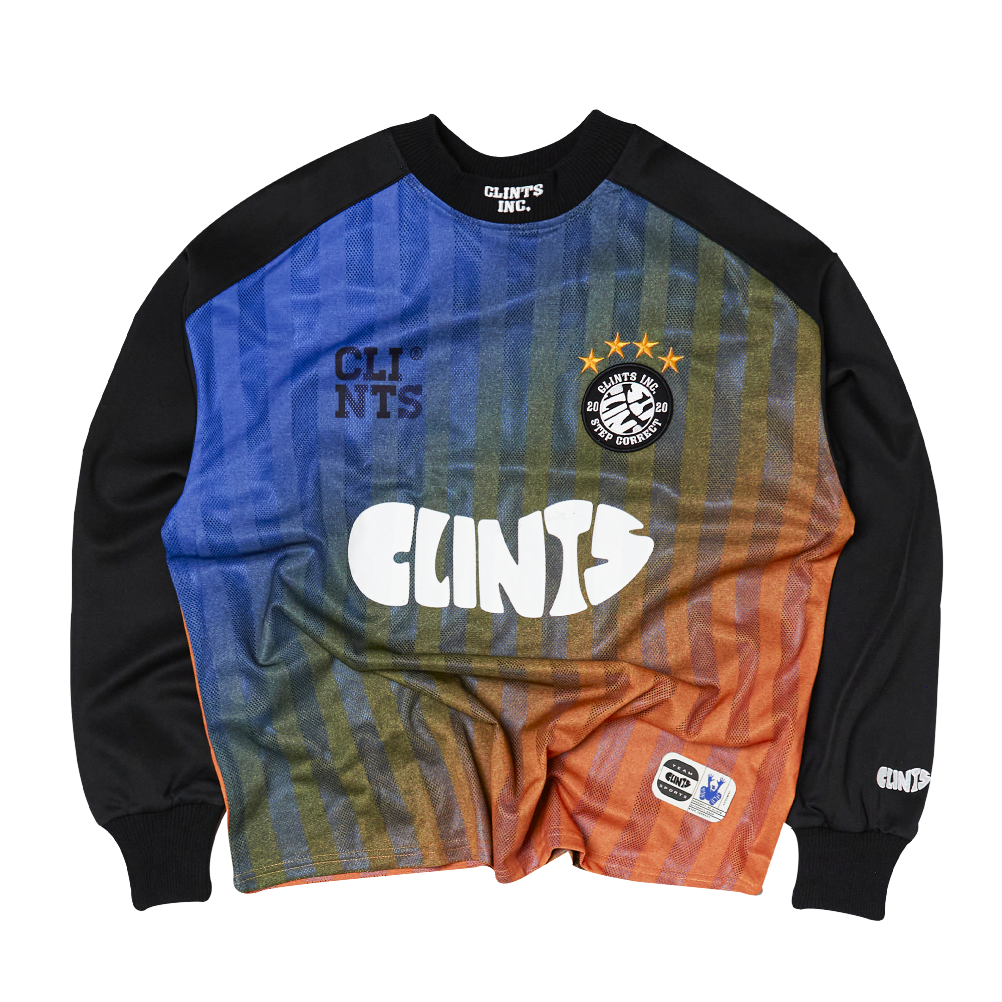 Footprint Keepers Jersey LS - Blue/Orange
