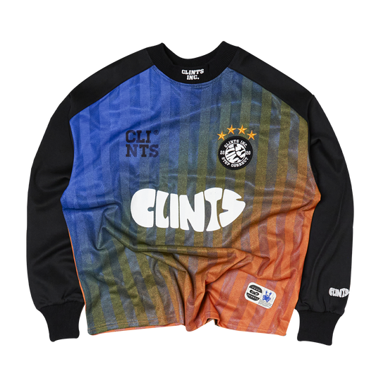 Footprint Keepers Jersey LS - Blue/Orange