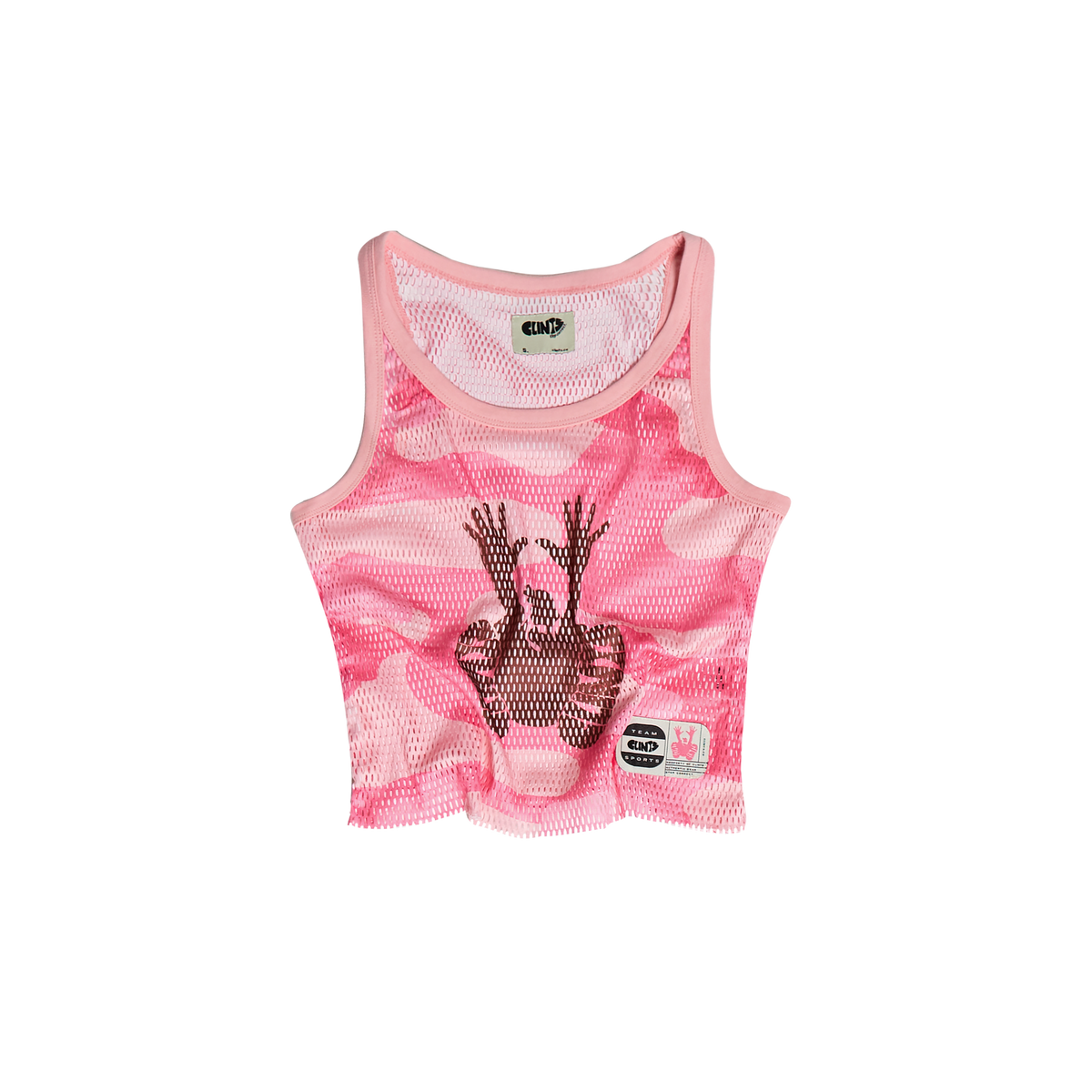 Pink Camo Tank Top