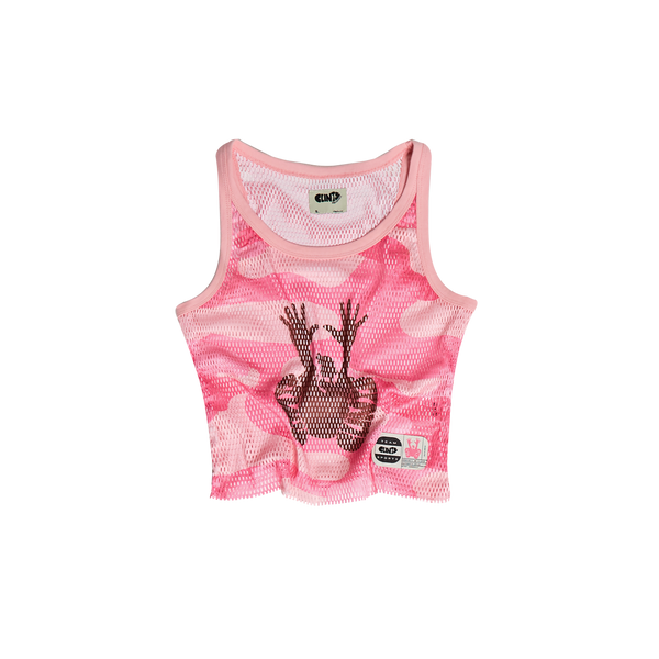 Pink Camo Tank Top