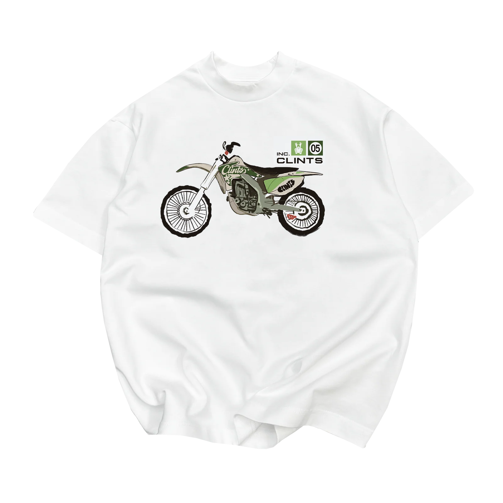 'Motorbike' Tee - Heavyweight Tee
