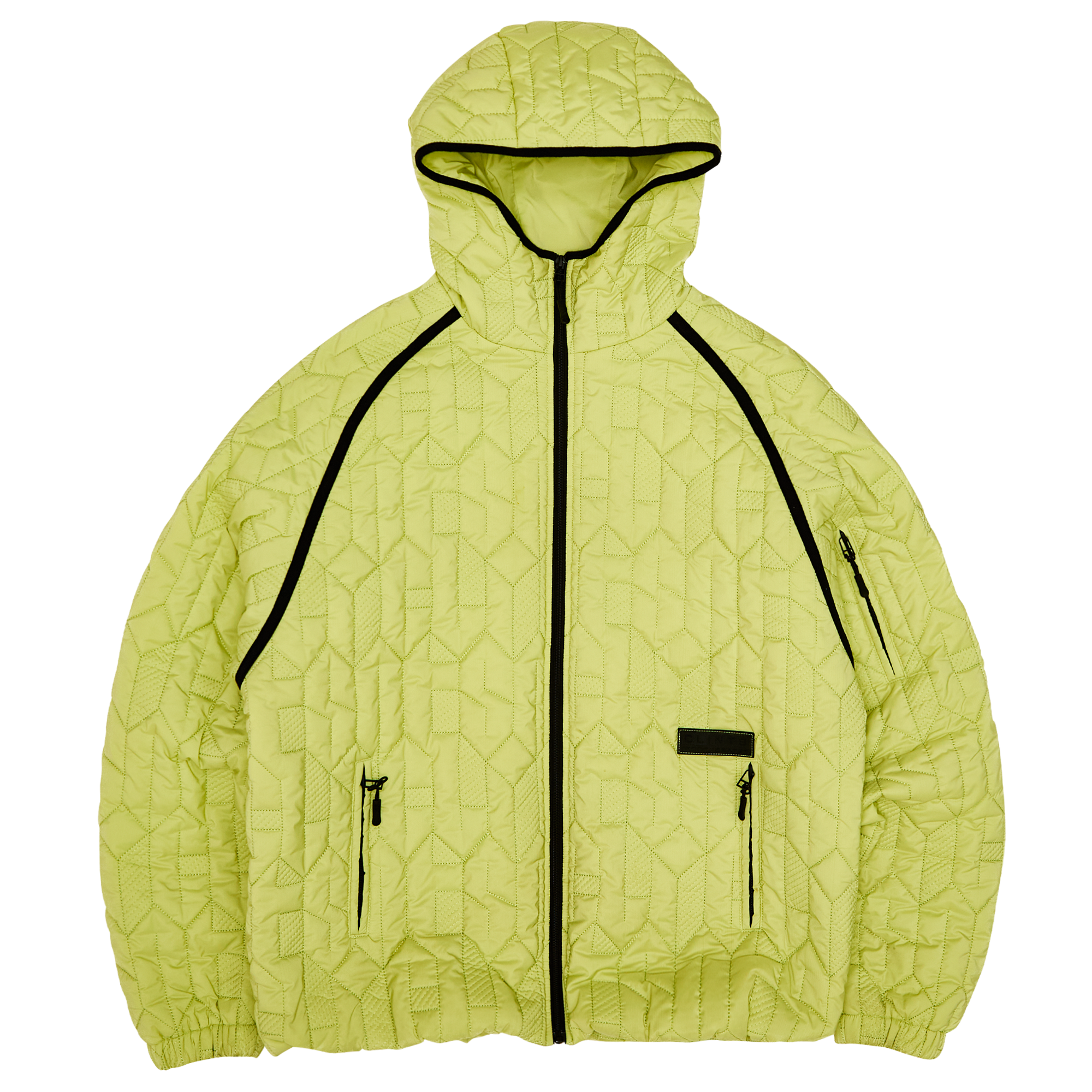 Quilted Puffer - Lime