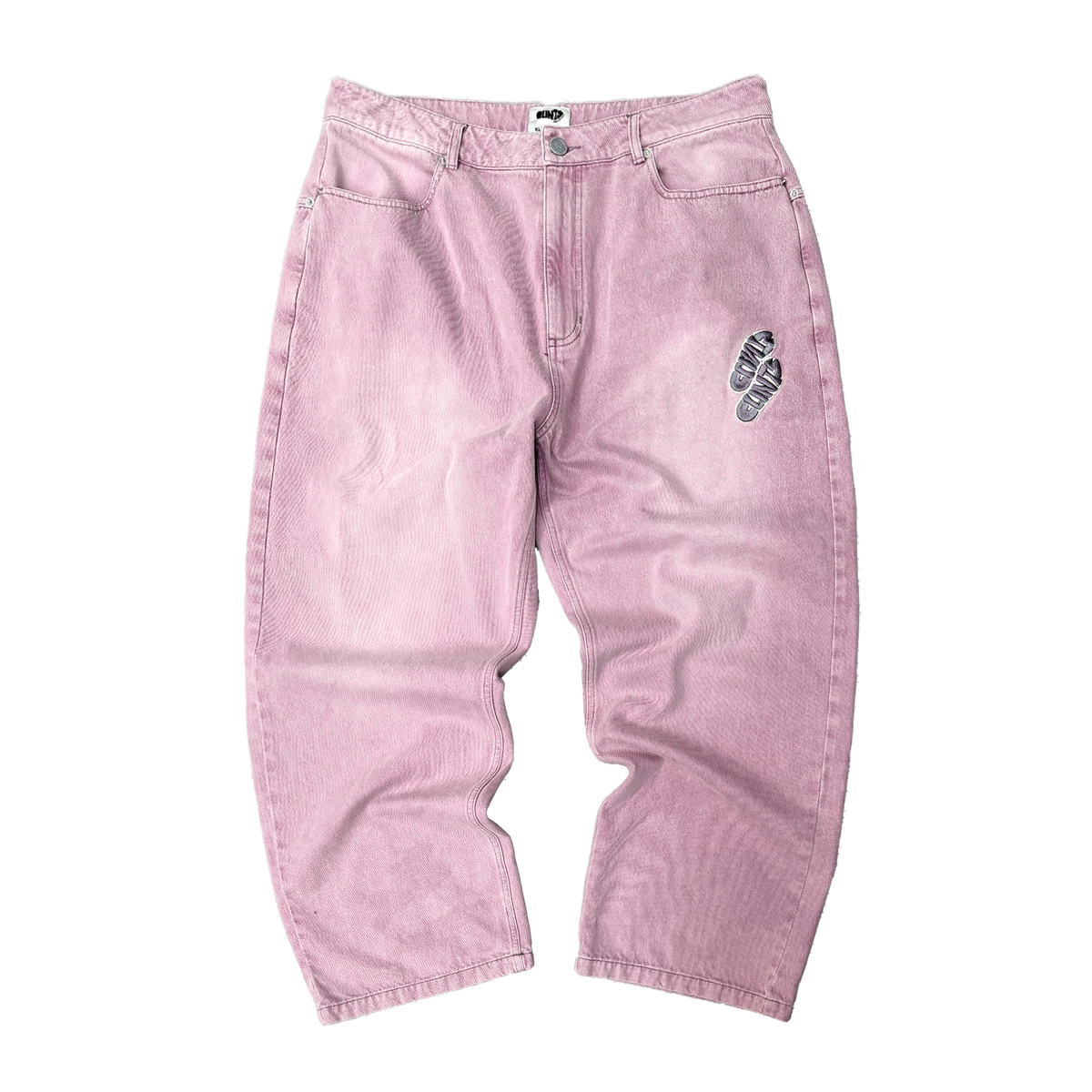 Phat Denim Pants - Pink