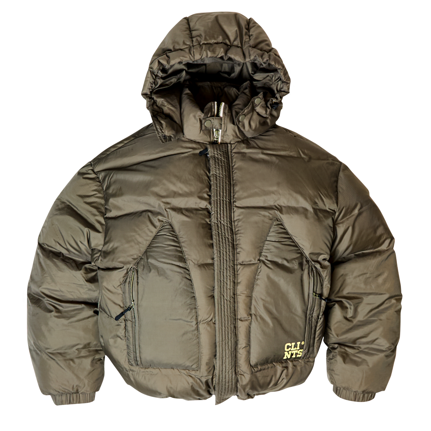 Stencil Puffer - Green