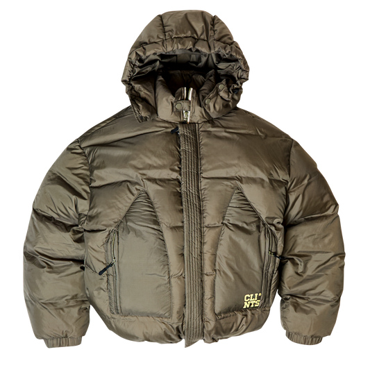 Stencil Puffer - Green