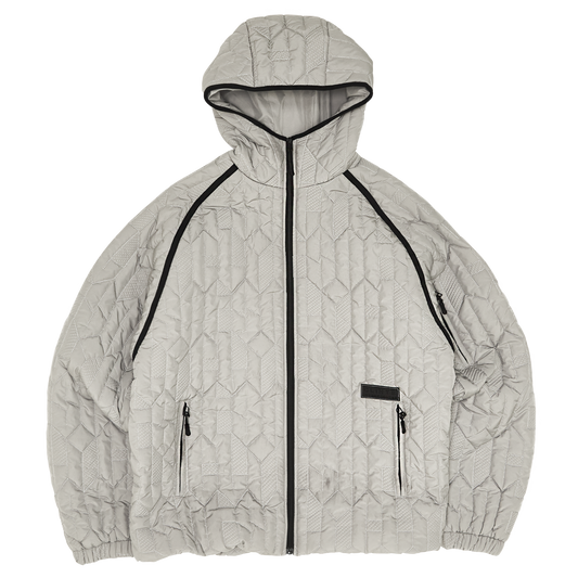 Quilted Puffer - Grey