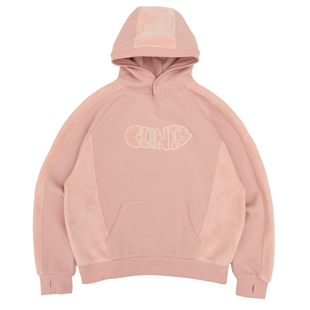 Fleece Pink Hoodie
