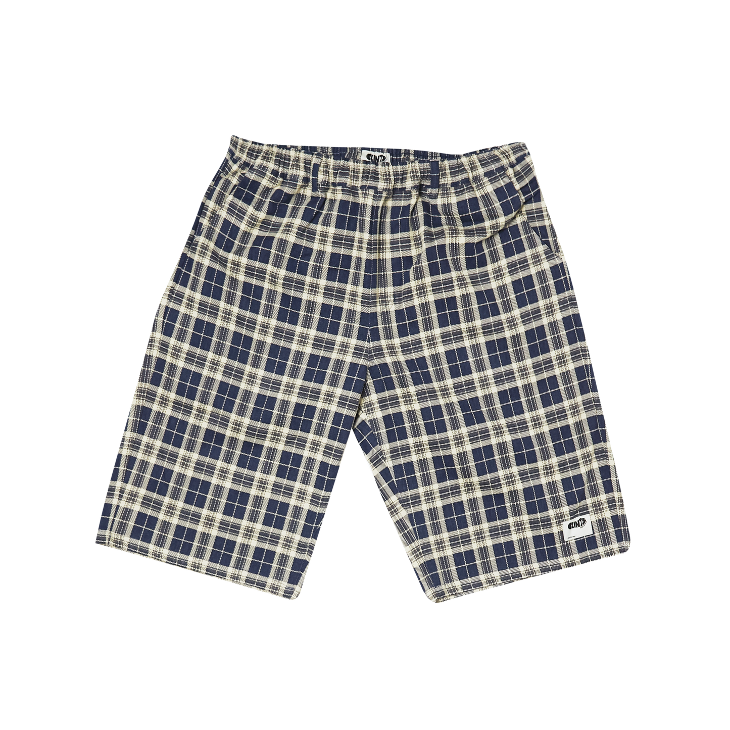 Plaid Shorts -  Blue/White