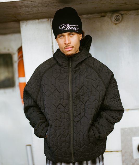 Quilted Puffer - Black